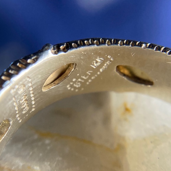 Landstroms BlackHills Gold and Silver Ring - Picture 6 of 8